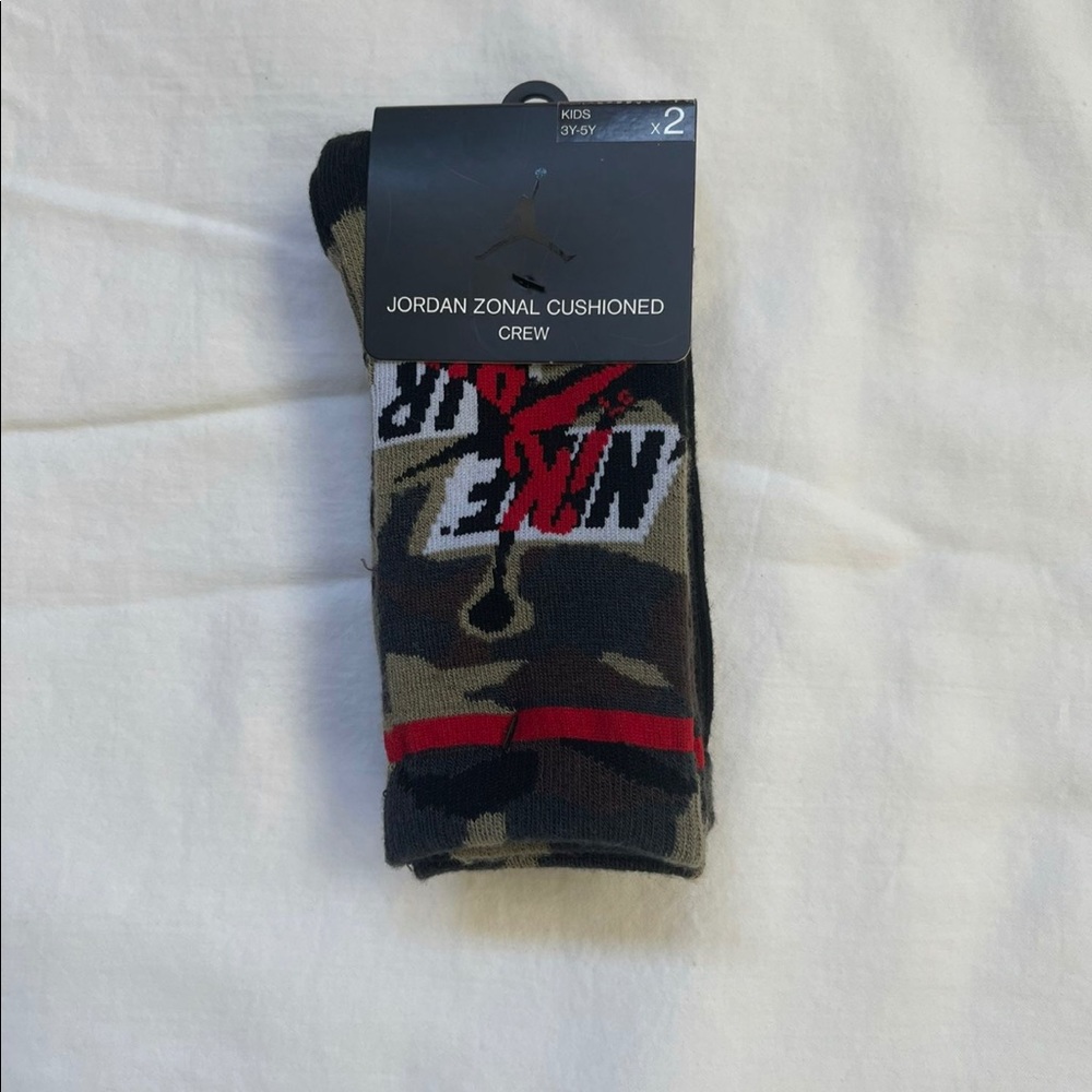 Jordan Zonal Cushioned Socks ~2Pairs~ Size 3y-5y